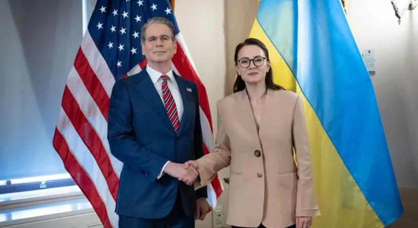 Pozitív hangvételűnek nevezte az Egyesült Államokkal folytatott tárgyalásokat az ukrán miniszterelnök