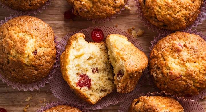 Íme a legpuhább muffin receptje: aszalt cseresznye teszi izgalmassá