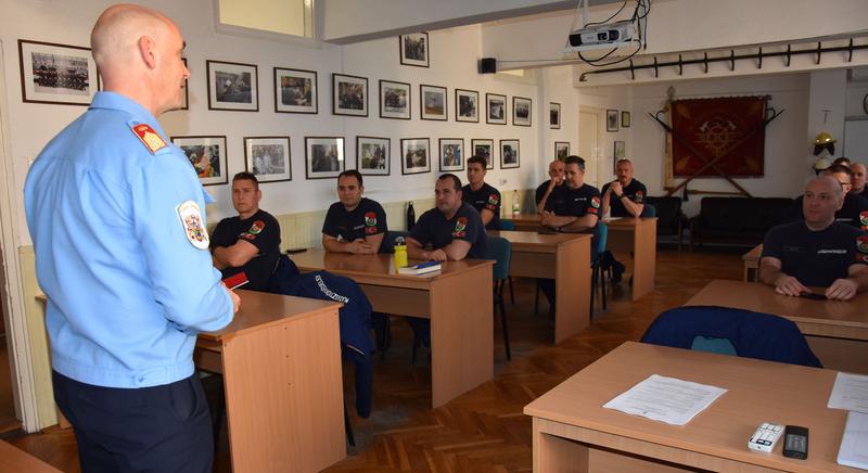 Ünnepeltek a somogyi tűzoltók