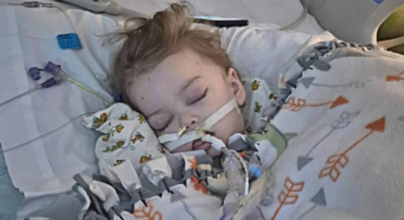 "Tudtuk, milyen súlyos a helyzet, de sosem adtuk fel a reményt" – le kell kapcsolni az egyéves kisfiút az őt életben tartó gépekről