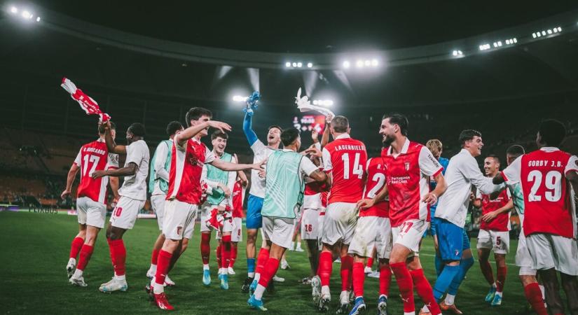 Az El-ből a Fradit kiejtő Braga már a döntőért játszhat