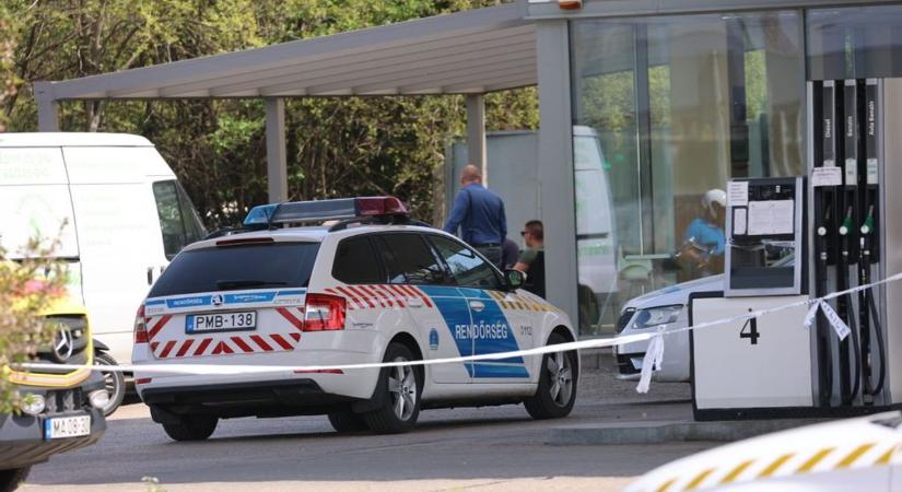 Lövöldözés egy szegedi benzinkútnál: tanuló ült az oktató mellett, a másik autós a családjával volt ott