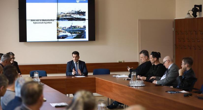 650 milliós turisztikai fejlesztés indul Győrben, öt ponton újulhat meg a vízpart