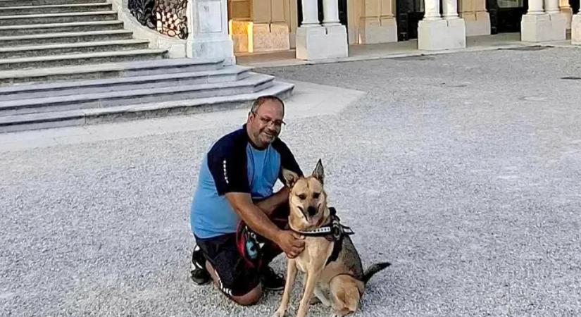 Etelka a fényszóró bajuszkapcsolóját is eltörte, hogy kijusson az autóból az allergiás rohammal küzdő gazdájához