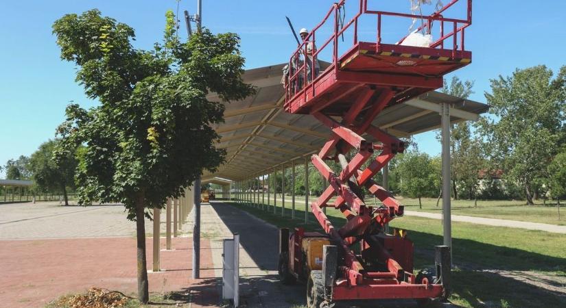 Új korszak kezdődött Mórahalmon: 150 milliós fejlesztéssel alakult át a vásártér