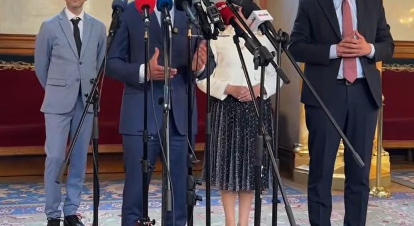 Már az alakuló ülésen letenné miniszterelnöki esküjét Magyar Péter