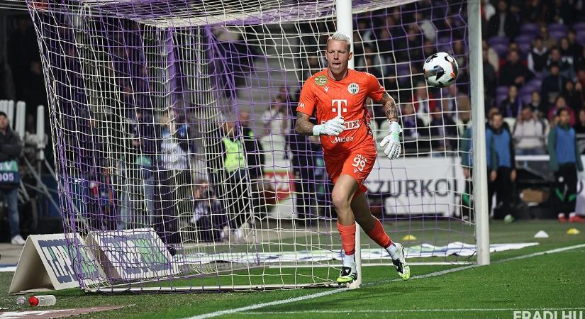 Újpest-FTC: rendőrségi eljárás indulhatott a Ferencváros kapusa ellen