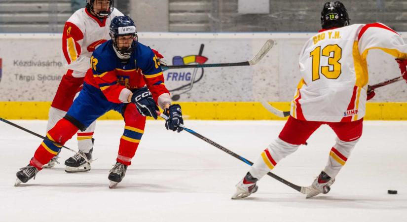 Kína ellen is kikapott a román U18-as hokiválogtott