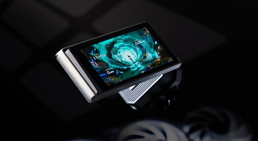 Méretes és forgatható kijelzőt kap a DeepCool hűtése