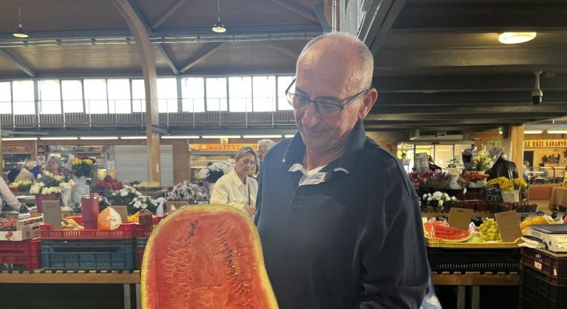 Megjött a dinnye a Mars térre, de az ára hidegzuhanyként ér