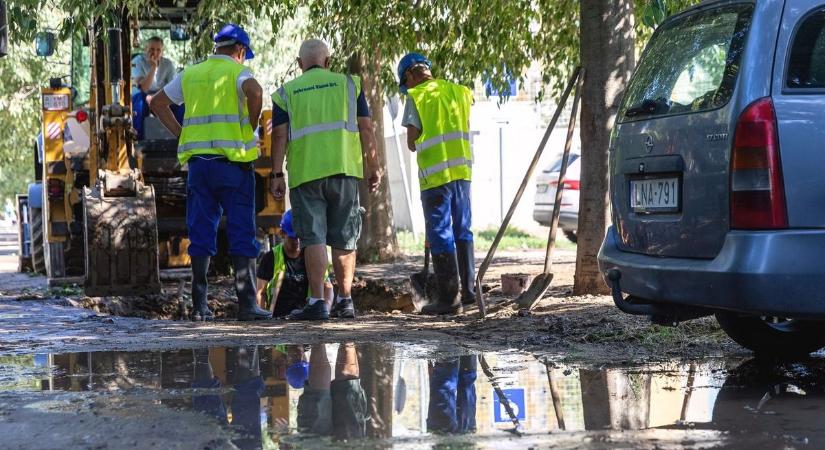 Csőtörés történt, vízkimaradások vannak a jászkunsági településen