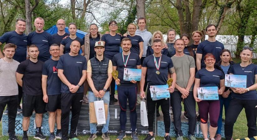 Bajnok lett a vármegyei rendőr-főkapitányság férfi terepfutó csapata