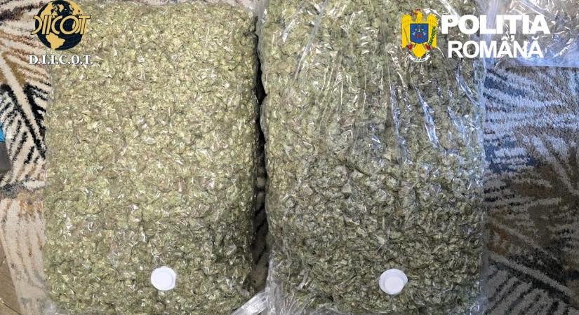 Több mint 13 kiló kannabisszal kaptak el két férfit Maros megyében
