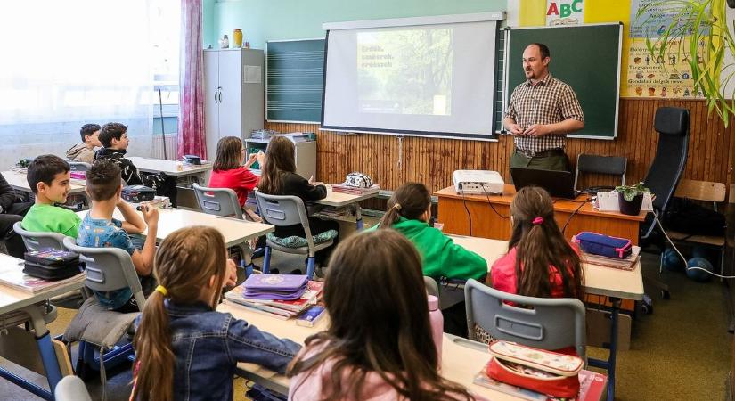 Természetvédelem és erdőgazdálkodás: megoldható egyben, iskolásoknak mesélt róla a győri erdész - fotók