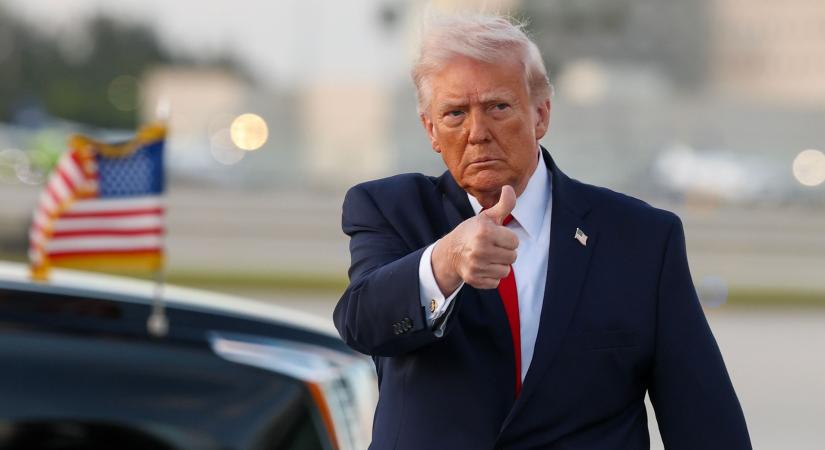 Donald Trump is bejelentést tett a Hormuzi-szorosról