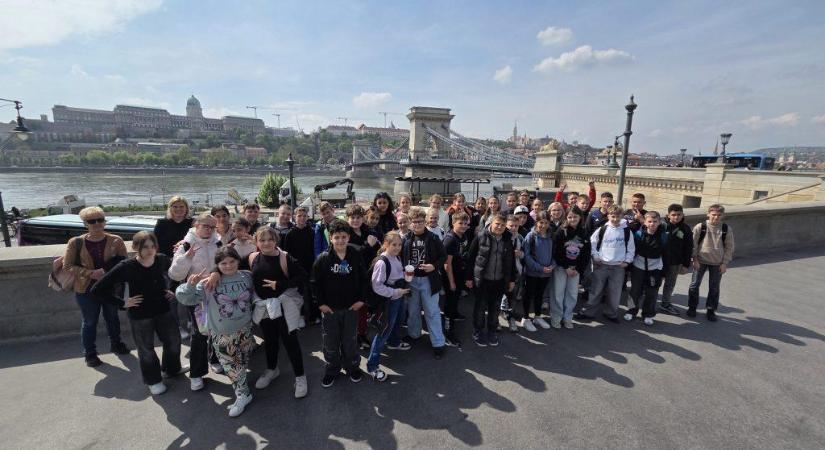 Időutazásra indultak a Körzeti ötödikesei