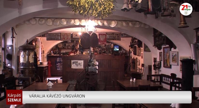 Váralja kávézó Ungváron (videó)