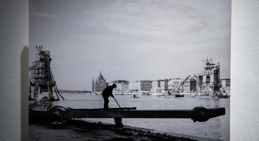 A romokból újjászülető Budapest képei