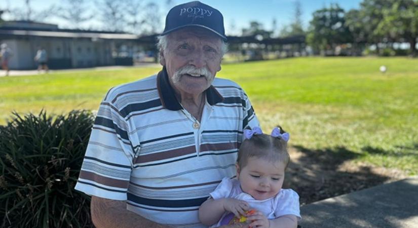 A 91 éves férfi új világrekordot állított fel: először lett nagyapa