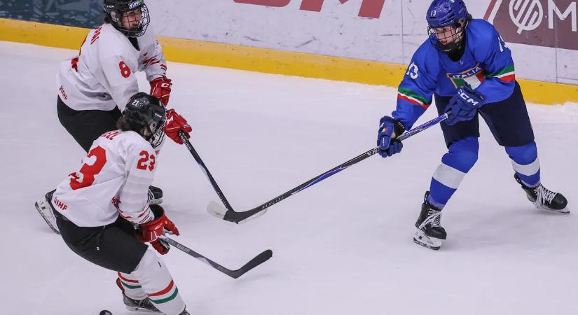 Hátrányból felállva tartotta életben feljutási reményeit a magyar női jégkorong-válogatott