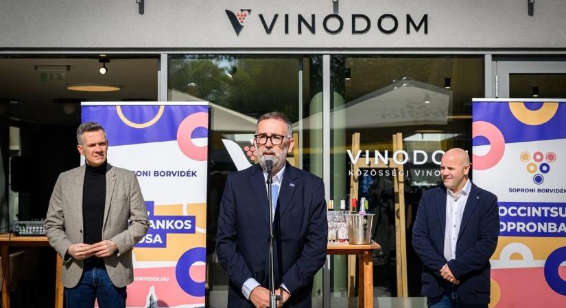 Új fejezet a soproni borászatban: Megnyitott a Vinodom by Bárka - Képgaléria