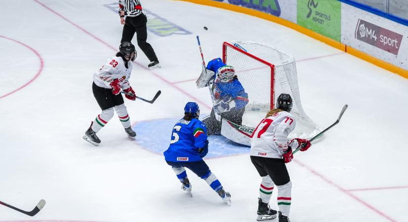 Hátrányból fordítva győzött, életben tartotta az elitbe jutás reményét a női hokiválogatott