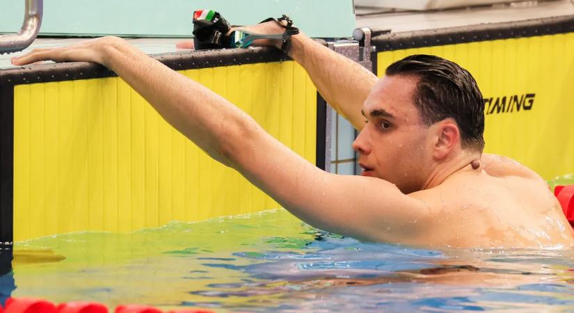 Milák Kristóf megtörte Szabó Szebasztián nagy sorozatát