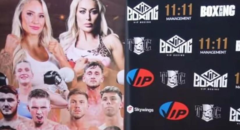 Merész mérlegelés: fehérnemű vs. szinte semmi – minden szem a bokszolónőkre szegeződött – videó