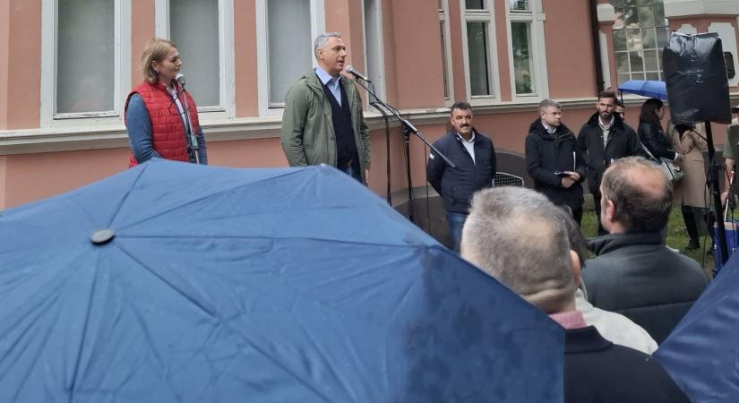 Dombóváron is fordított a Tisza