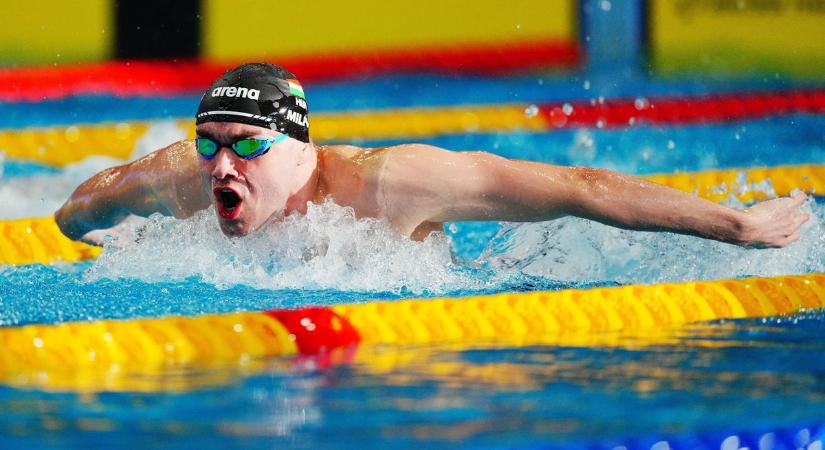 Úszó ob: Milák az 50 métert is „behúzta” Sopronban - videó