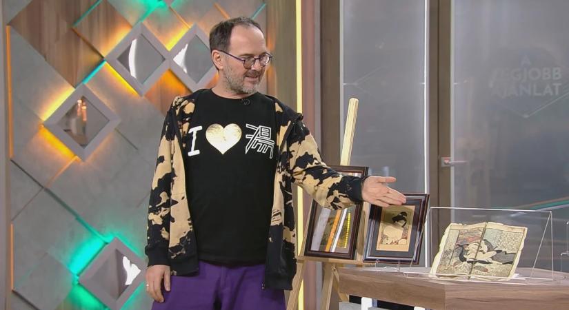 A japán képregények pajzán ősei hozták lázba Szendrő Péteréket