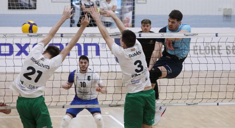 Zsinórban negyedszerre jutott fináléba a MÁV Előre