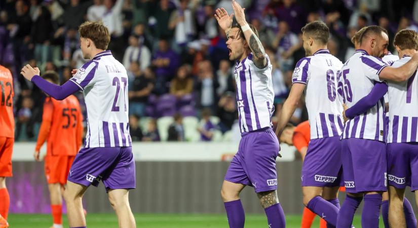 NB I: Péntek esti gólfesztivál a Szuszában, az Újpest hét góllal ütötte ki a Nyíregyházát - videó