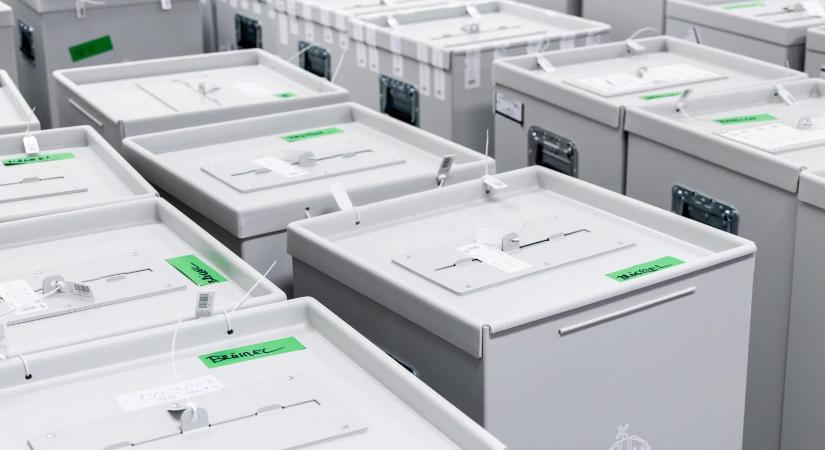 Egyre több választókerületben lesz száz százalékos a szavazatok feldolgozottsága