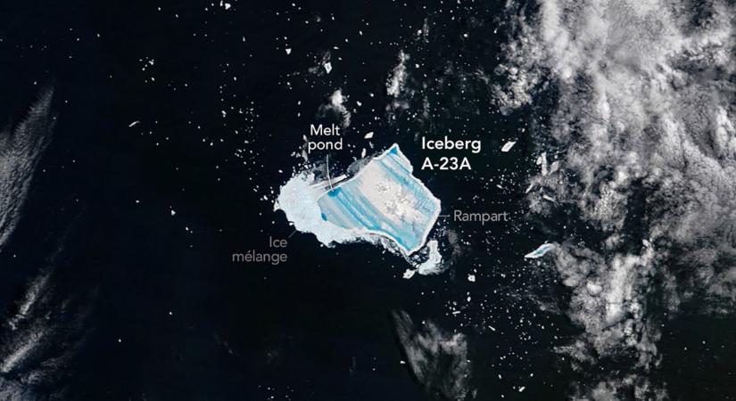 Nincs többé minden idők egyik legnagyobb jéghegye