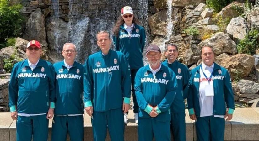 Montenegroban ül sakktáblához a csornai látássérült sportoló, Élő István a válogatottban