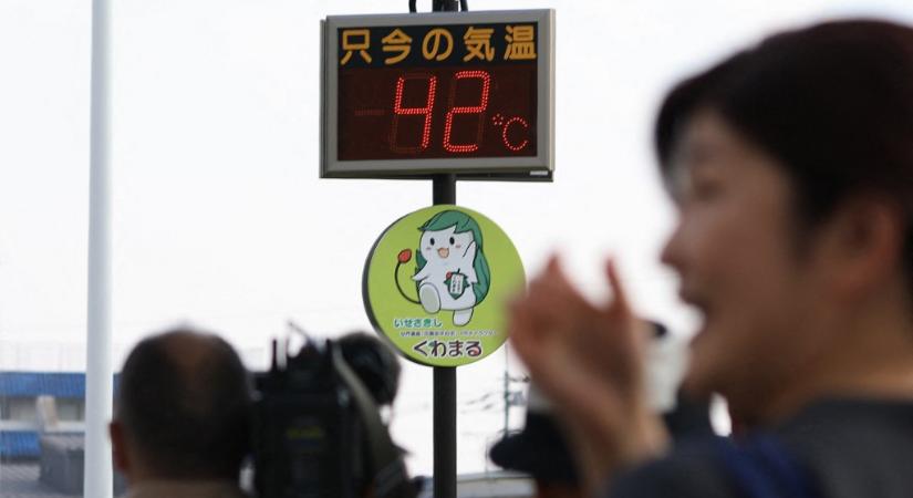 Japánban új nevet találtak ki a 40 foknál forróbb napokra