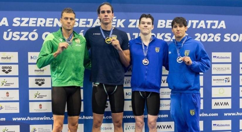 Nem bírják tartani vele a lépést: megvan a pécsi óriás második érme Sopronban