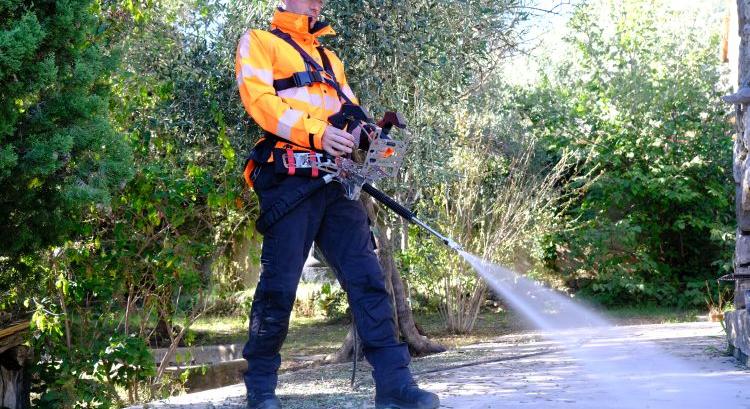 Alacsonyabb munkaterhelés magasnyomású mosáskor