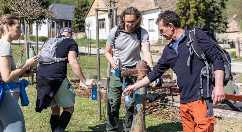 Gerecse 50: Tardosnál jár a hatalmas menet, Debrecenből is jöttek a túrázók