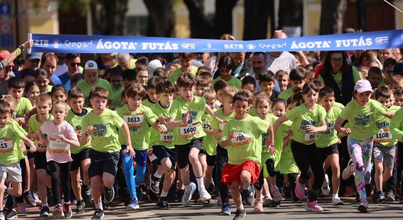 Közel nyolcezer futó, egy közös cél: Szeged megmozdult a gyerekekért – galériával, videóval