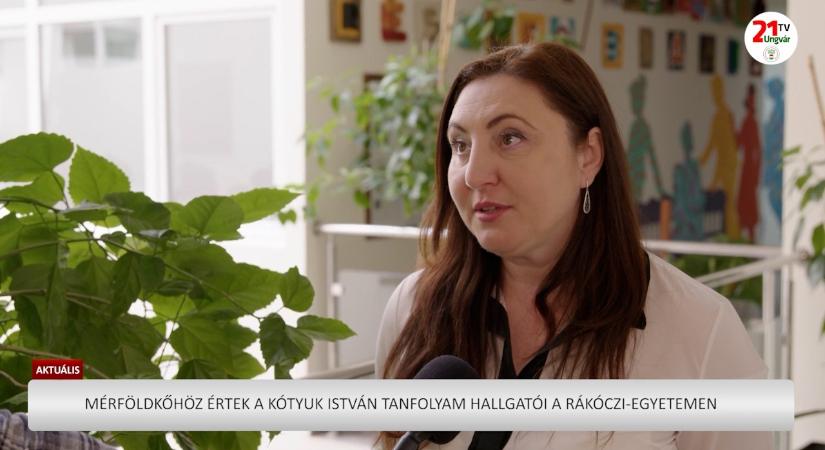 Aktuális (2026.04.18) Mérföldkőhöz értek a Kótyuk István tanfolyam hallgatói a Rákóczi-egyetemen (videó)