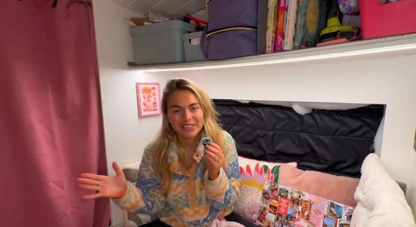 „Nem leszek a bankok rabszolgája!” – A 26 éves lány inkább beköltözött egy teherautóba, hogy megússza a hitelt