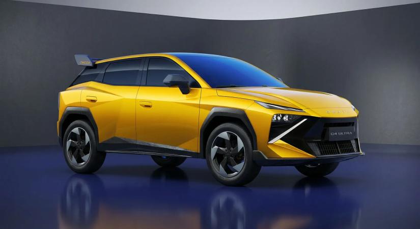 Így néz ki a Magyarországra is érkező Omoda 4-es!