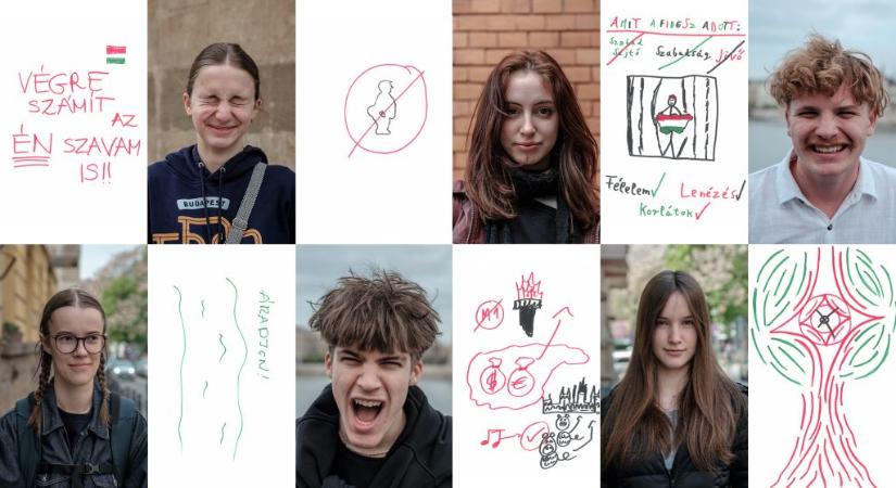 „Végre számít az én szavam is” – elsőszavazók az Orbán-rendszer utolsó óráiban