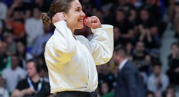 Özbas Szofi aranyérmes a cselgáncs Európa-bajnokságon