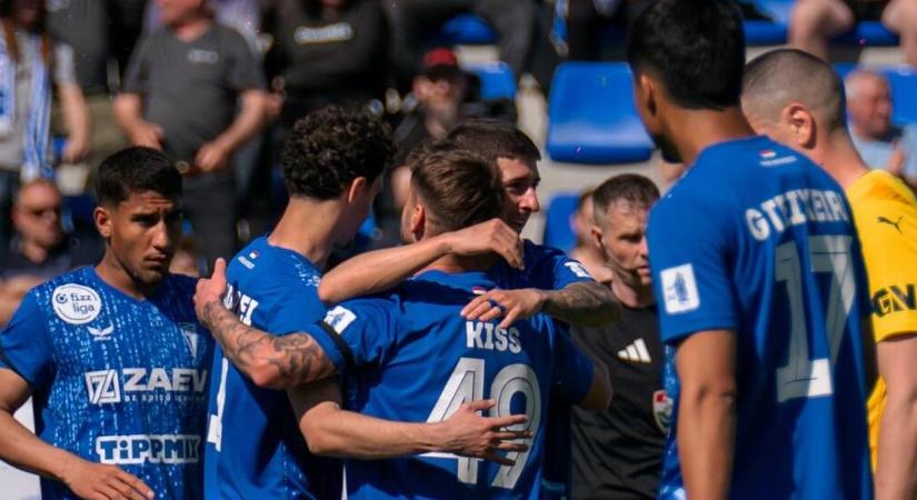 Már az első félidőben eldöntötte a mérkőzést a dobogóra hajtó ZTE