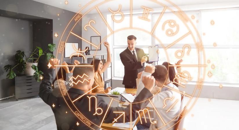 Szerencsés fordulat: 4 csillagjegy hatalmas sikert arat a munkájában