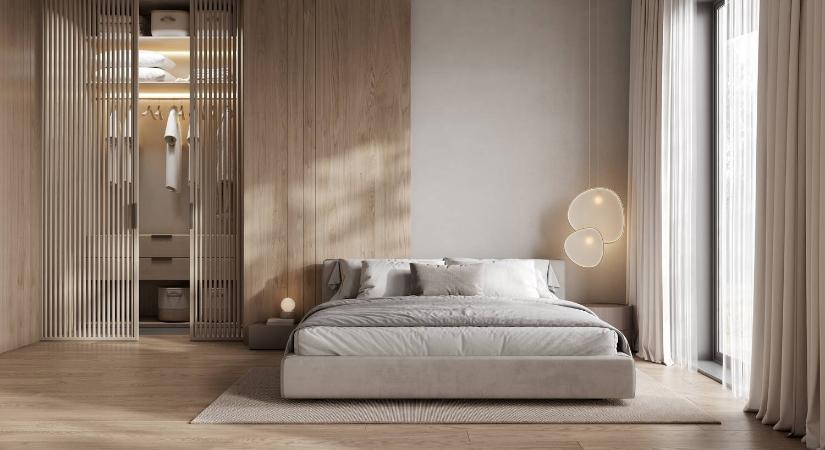 5 ötlet, ha nincs túl sok hely a lakásban a gardróbhoz: a hálóba is könnyen beteheted