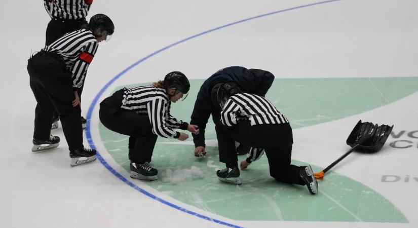 Női hoki-vb: gond van a jéggel, csúszik a szlovák–francia meccs